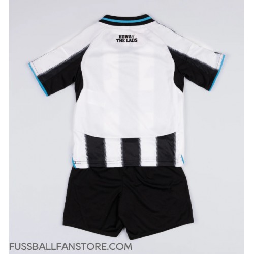 Newcastle United Replik Heimtrikot Kinder 2025-26 Kurzarm (+ Kurze Hosen)